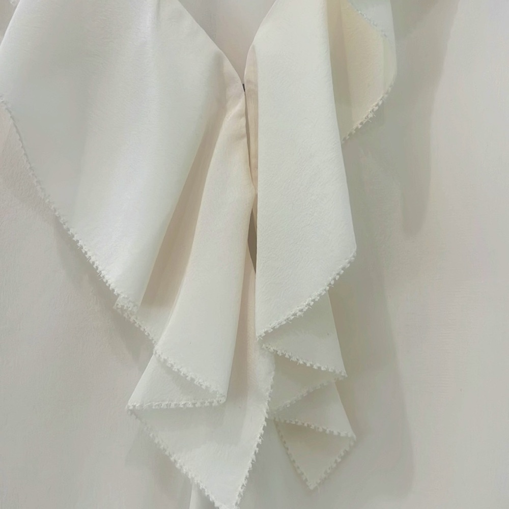 Joie Rissa Silk Ruffle Top - Picture 3 of 9